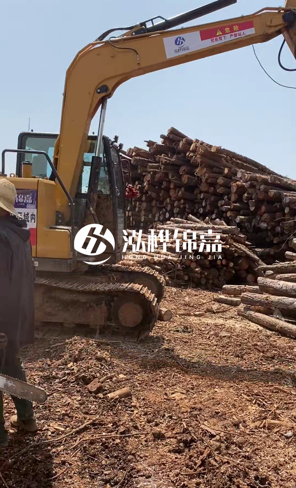 孝感挖機(jī)打木樁專業(yè)施工-河道打樁木如果彎曲了還能用嗎？