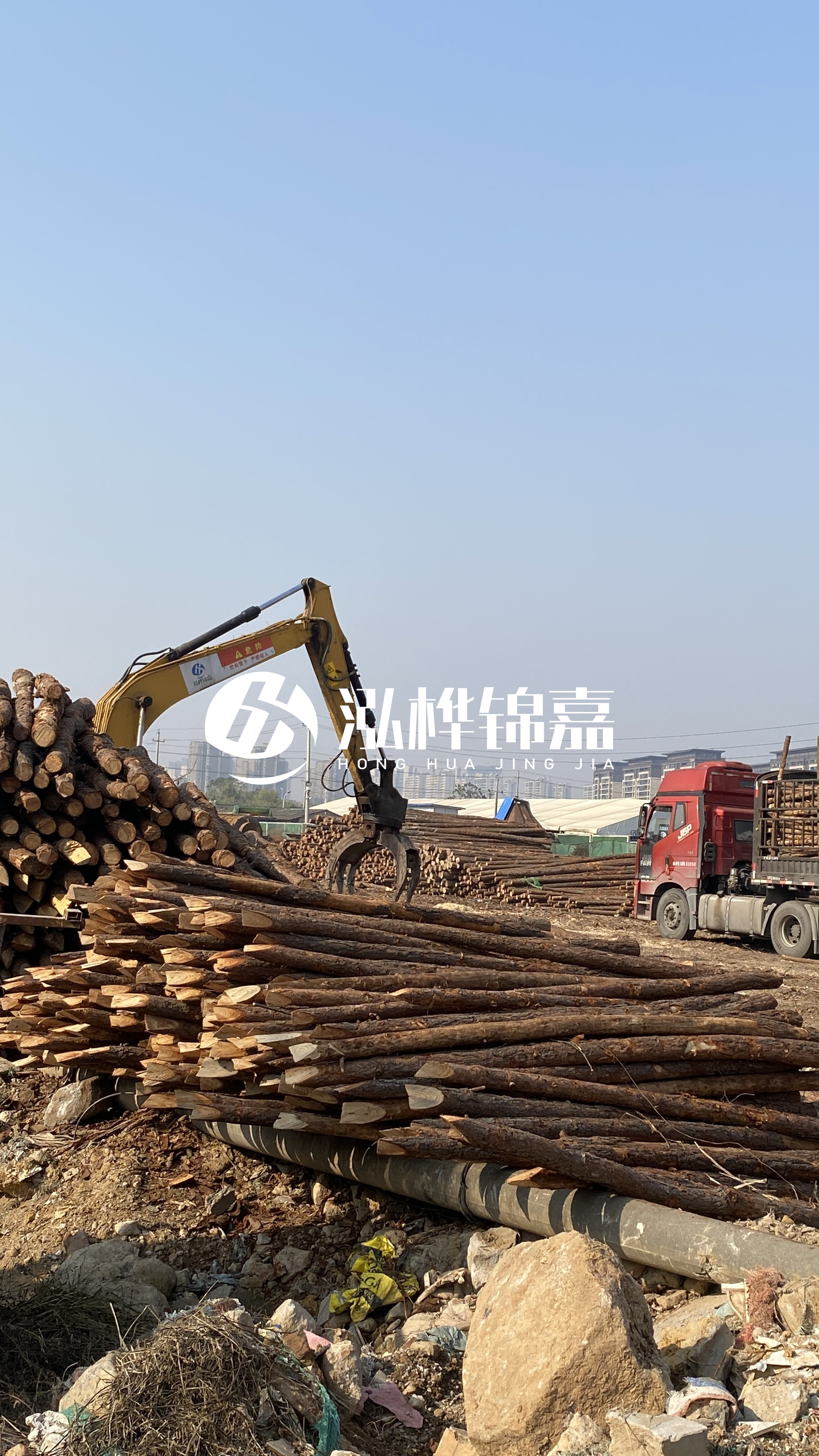 白銀松木樁批發(fā)源頭廠家-為什么要選新鮮松木樁？