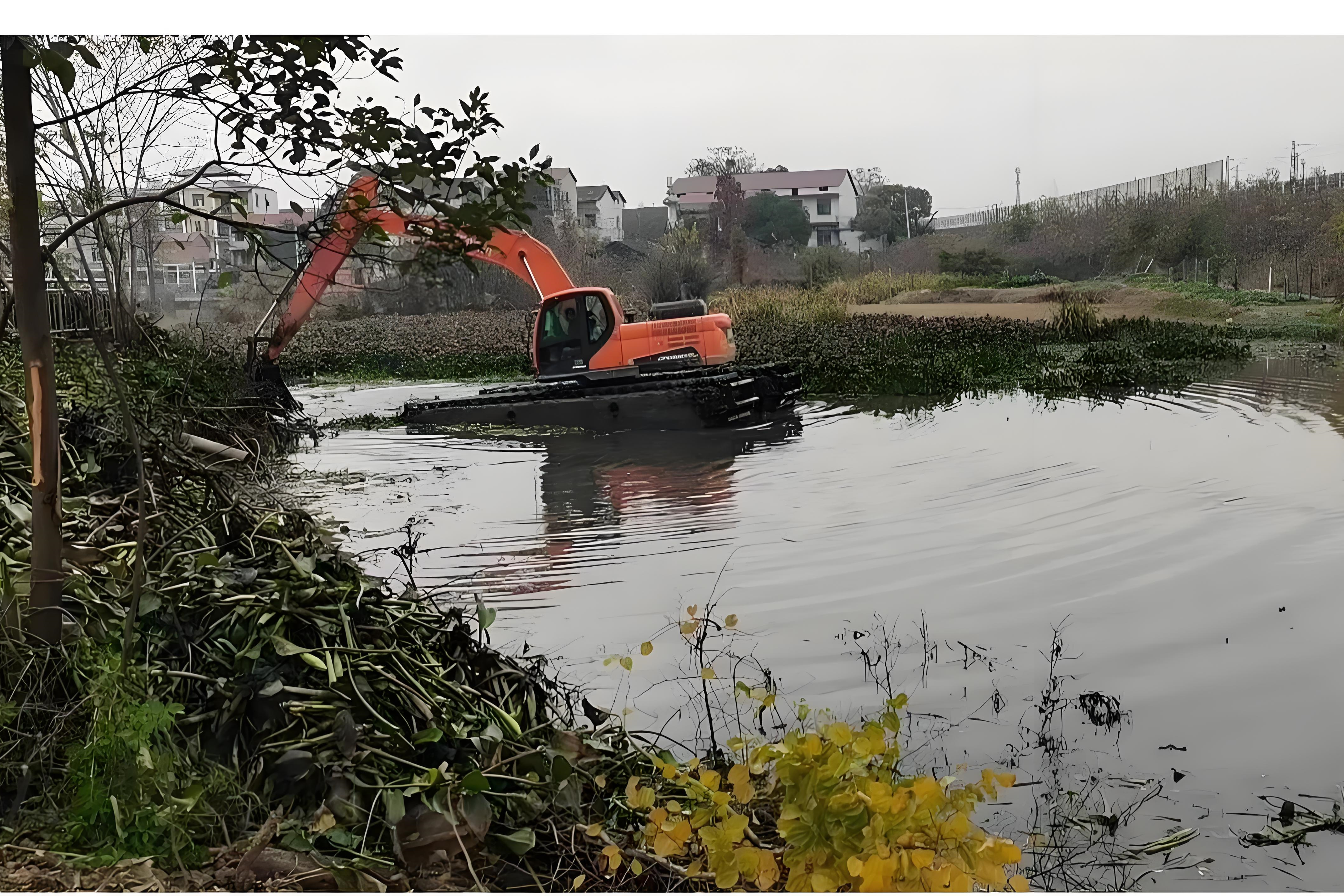 蕪湖水挖清淤團隊泓樺錦嘉 - 挖機清淤的每立方米多少錢？