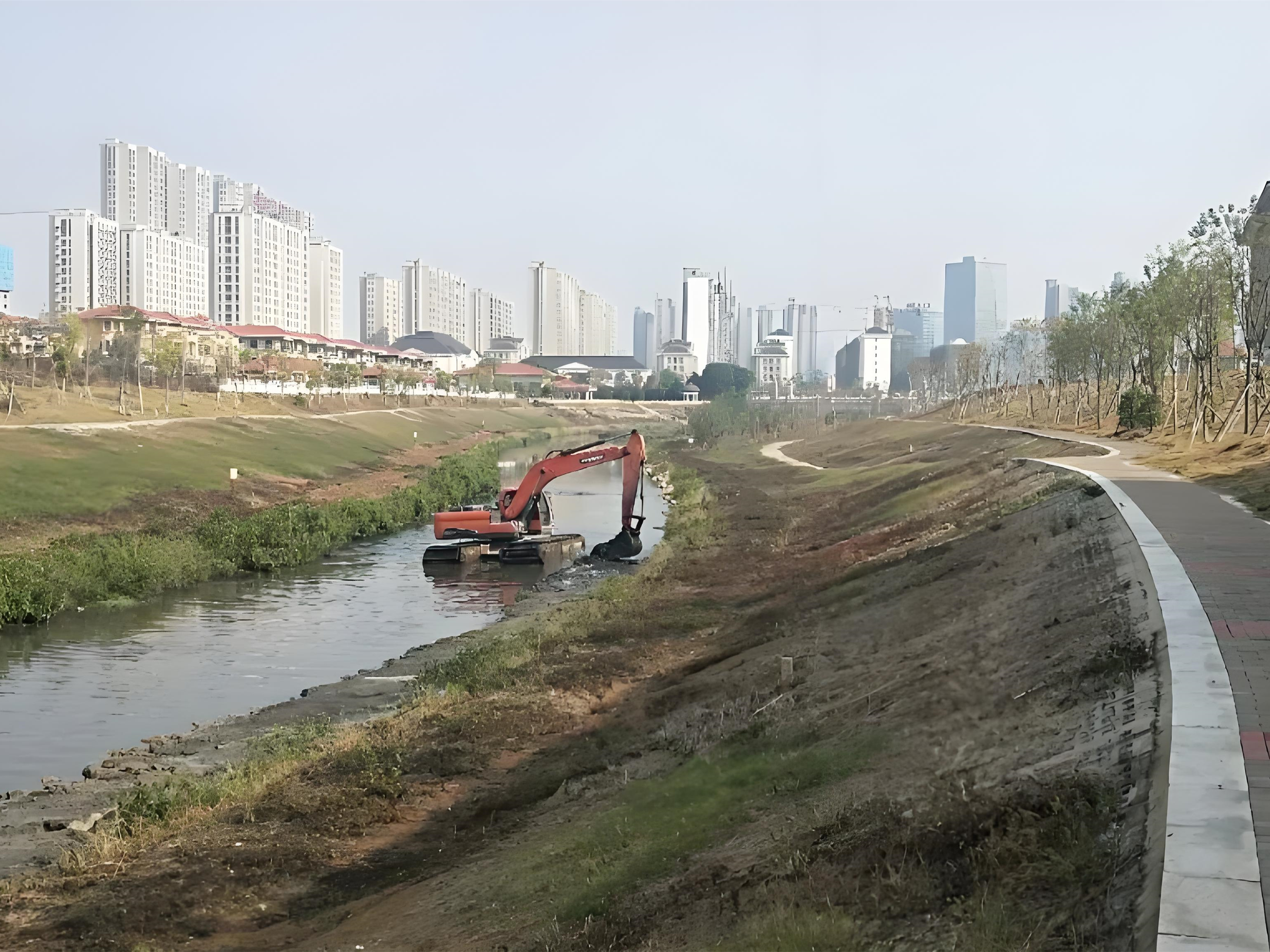 上海青浦區(qū)挖機(jī)清淤施工隊(duì)-沼澤地清淤后如何防止再次淤積？