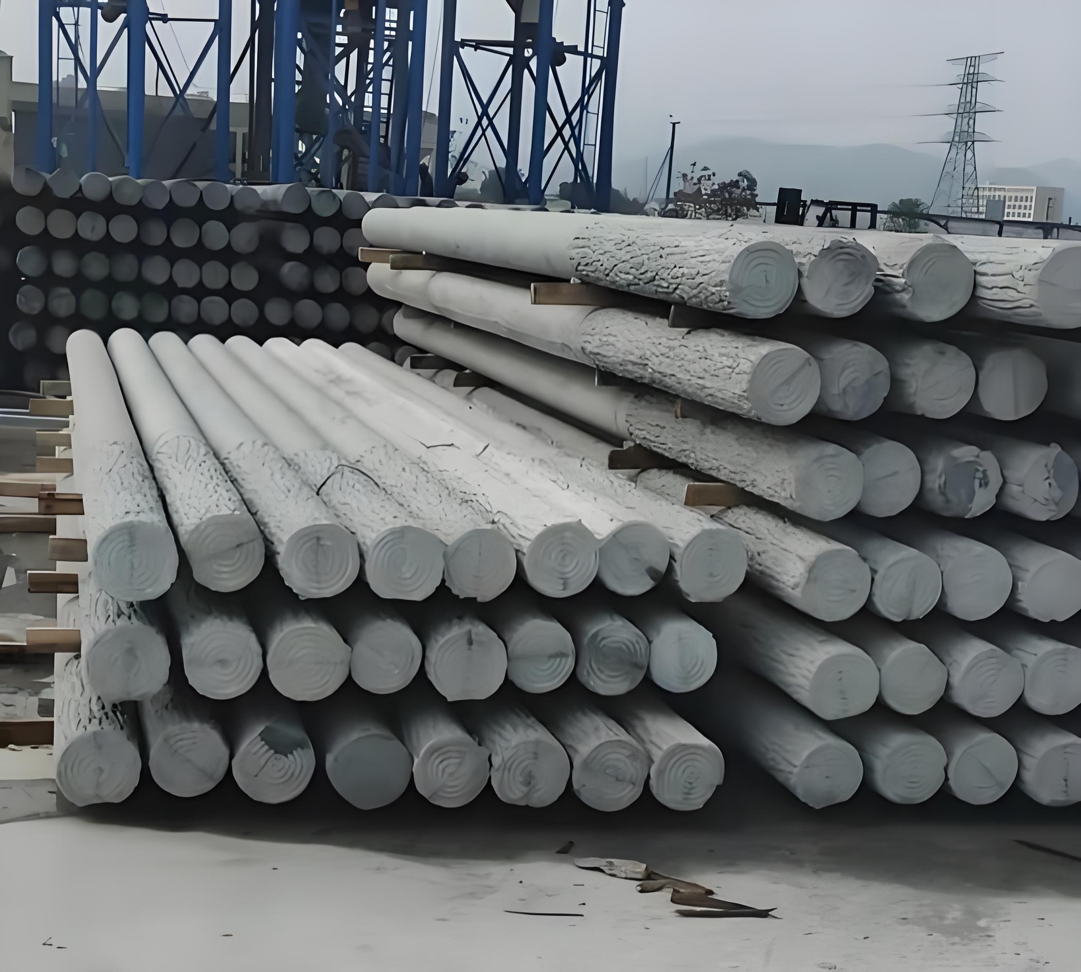 水泥仿木樁施工隊泓樺錦嘉 - 河道仿木樁的直徑一般選擇多少厘米？